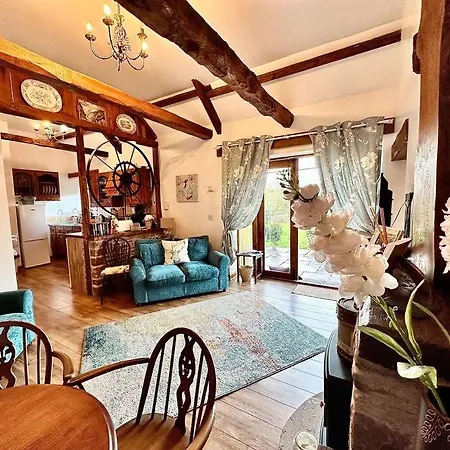 Detached One Level Stone Barn Villa Llangwm-Isaf Exterior photo